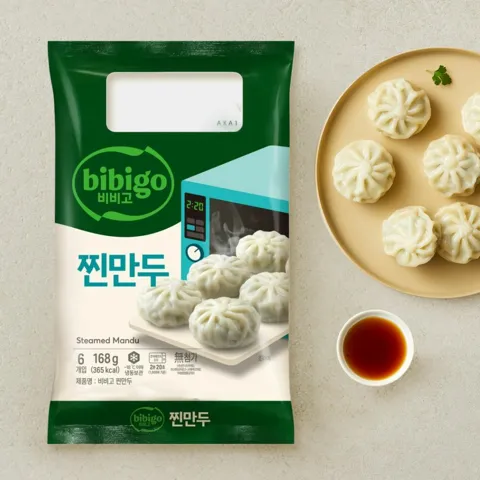 비비고 찐만두168g