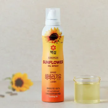 백설 유러피안 해바라기유 스프레이 200ml