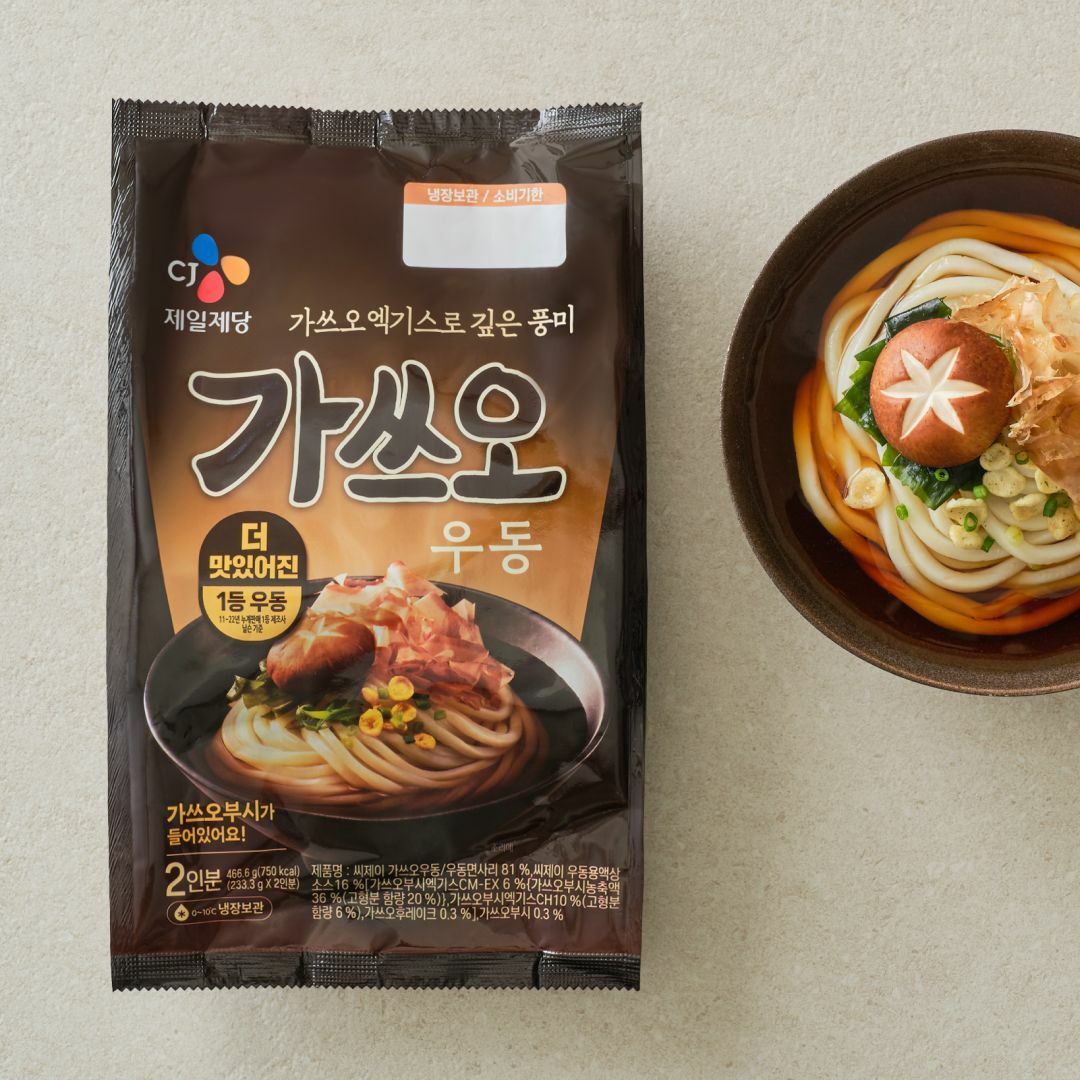 가쓰오우동 2인분 466.6g