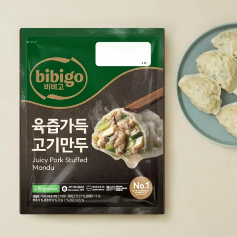 비비고 육즙가득고기만두 315g