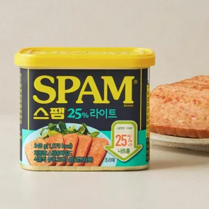 스팸 25% 라이트 340g
