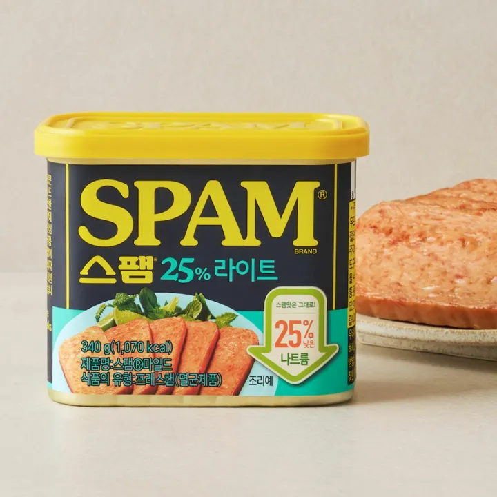 스팸 25%라이트 340g