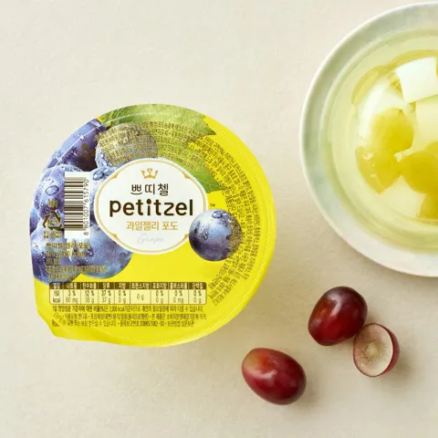 쁘띠첼 과일젤리 포도 210g