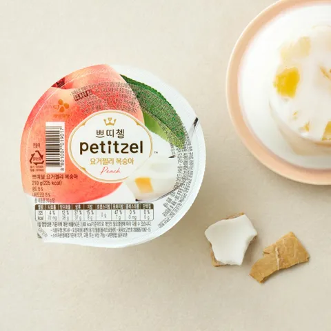 쁘띠첼 요거젤리 복숭아 210g