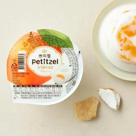 쁘띠첼 요거젤리 밀감 210g