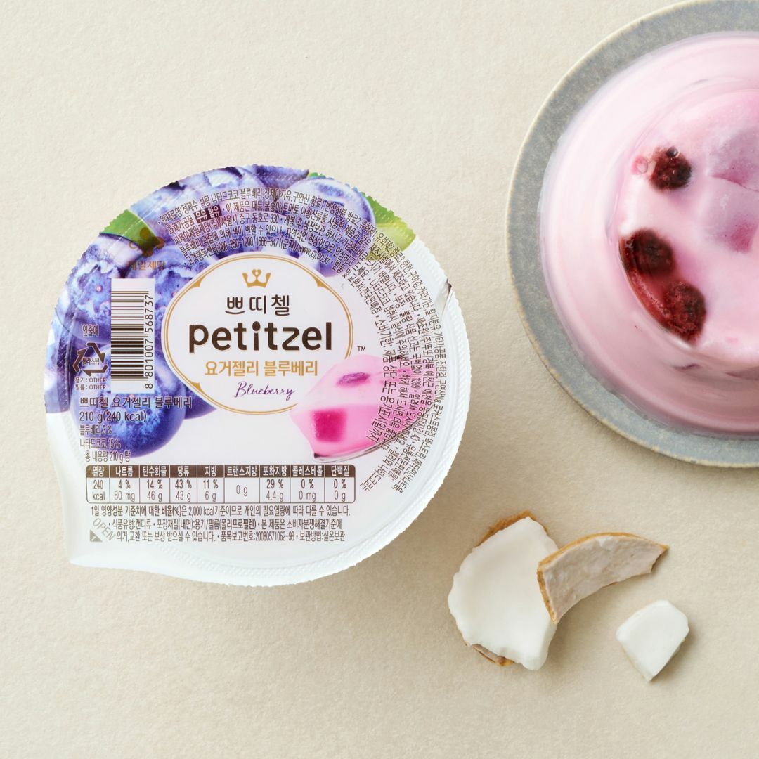 쁘띠첼 요거젤리 블루베리 210g