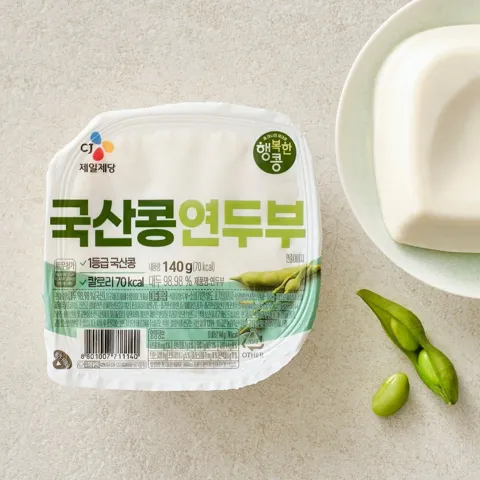 행복한콩 국산콩 연두부 140g