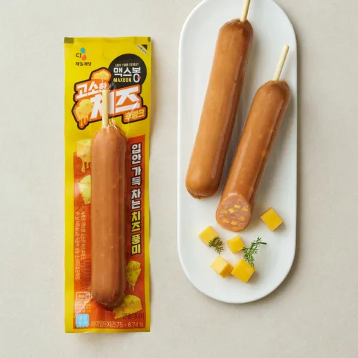 맥스봉 고소한 치즈 후랑크 65g