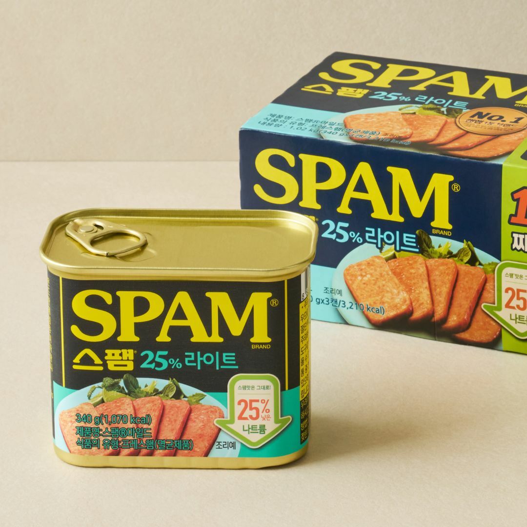 스팸 25%라이트 340gx3번들(노캡)