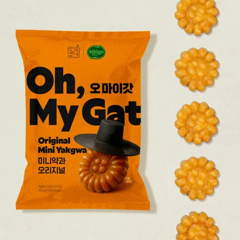 도시곳간x비비고 오마이갓 미니약과 오리지널 90g