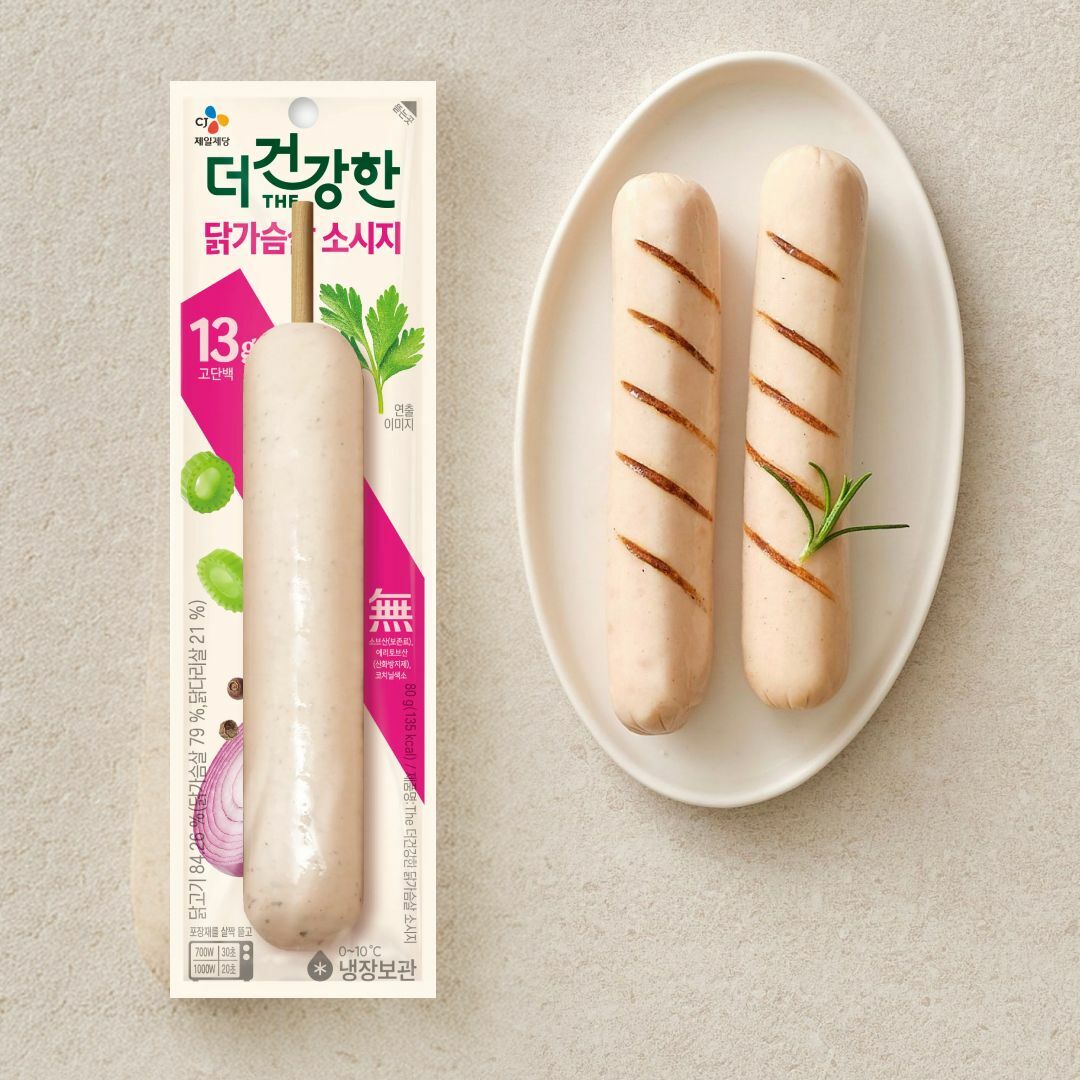 더건강한 닭가슴살 소시지120g