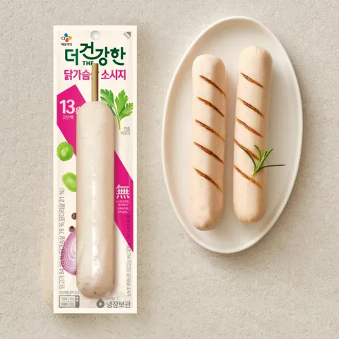 더건강한 닭가슴살 소시지 120g