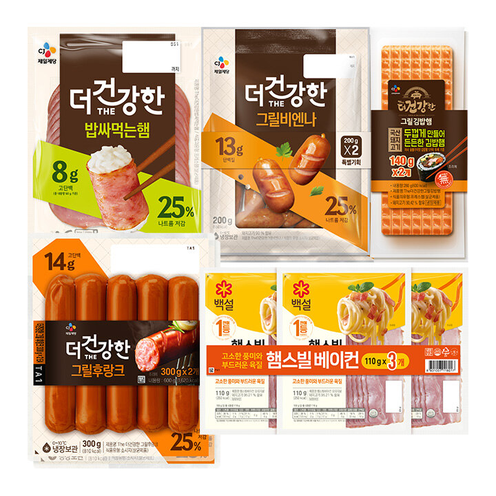 소세지/햄/베이컨 골라담기