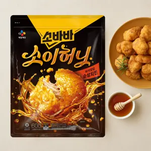 소바바치킨 소이허니 순살 600g