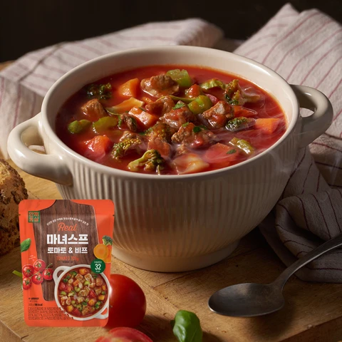 [행사]한끼통살 리얼 마녀스프 토마토&비프 x 5개