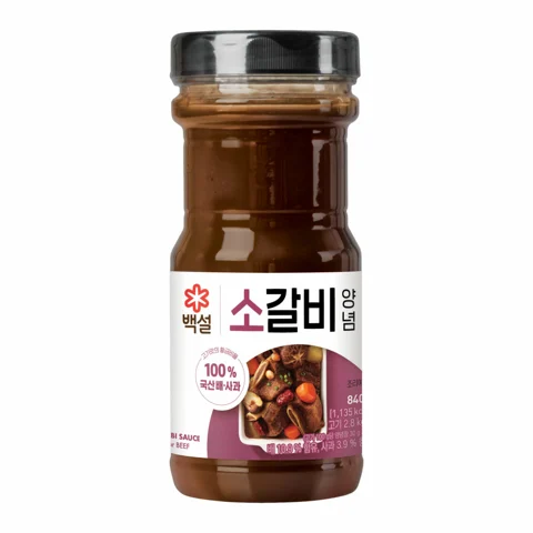 백설 소갈비양념 840g