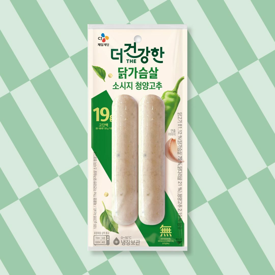 [슬기 PICK]더건강한 닭가슴살 청양 소시지 120g