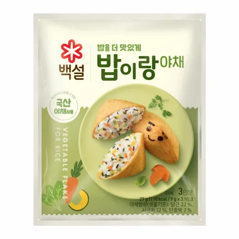 밥이랑 야채 27g