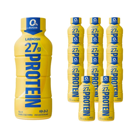 [행사]랩노쉬 프로틴 드링크 퍼펙트 바나나 350ml 12개입