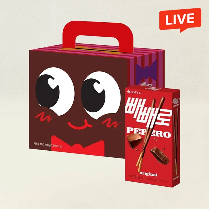 롯데 빼빼로 초코 패키지 10입, 2개