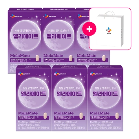 닥터뉴트리 멜라메이트 30정X6개 + [사은품] 쇼핑백