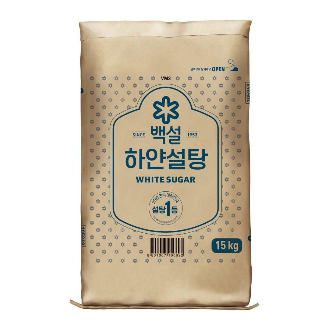 백설 하얀설탕 15kg