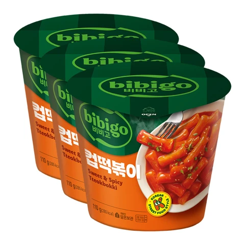 비비고 컵떡볶이 110gX3개