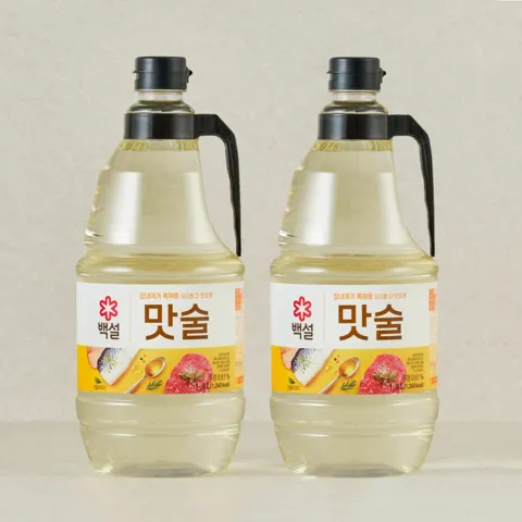 백설 맛술 1.8LX2개