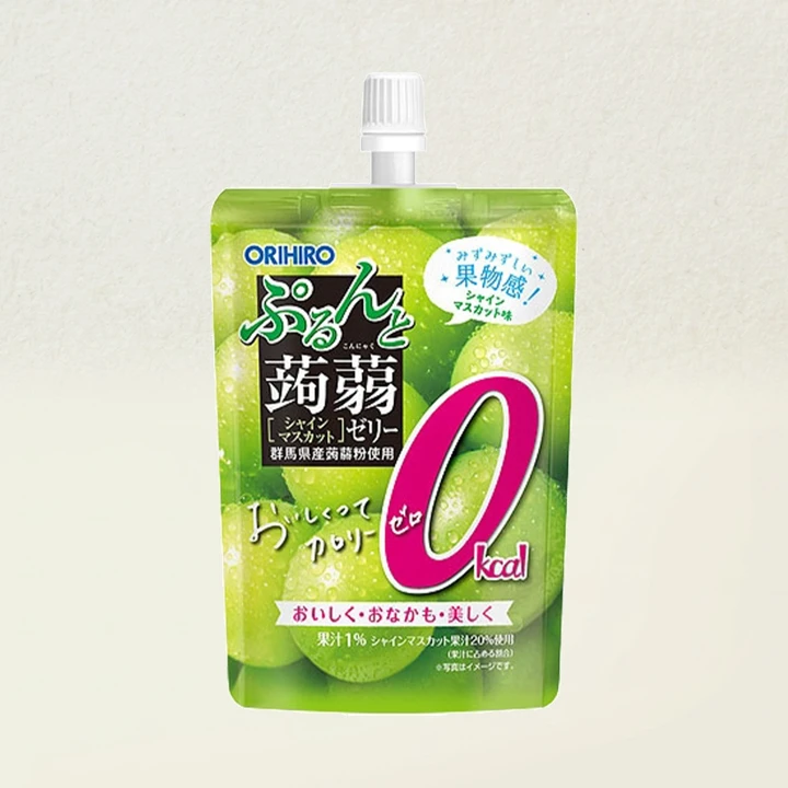 오리히로곤약젤리제로머스캣130g