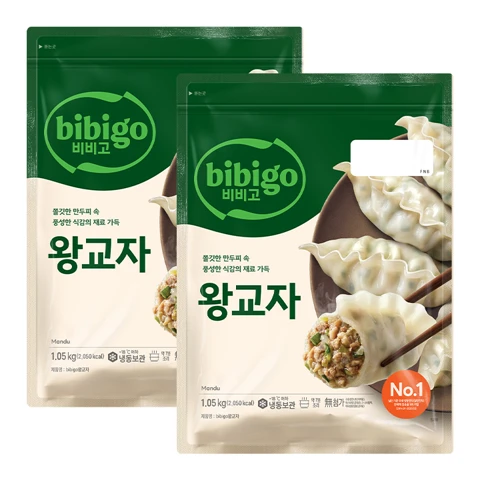 [1000개한정]비비고 왕교자 1.05kgX2개