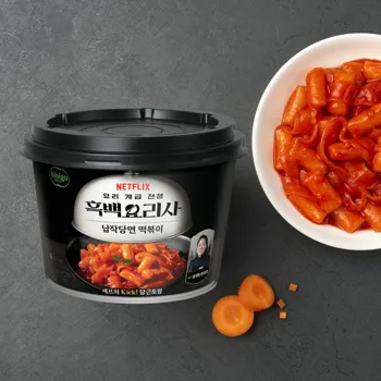비비고 흑백요리사 납작당면 떡볶이 175g