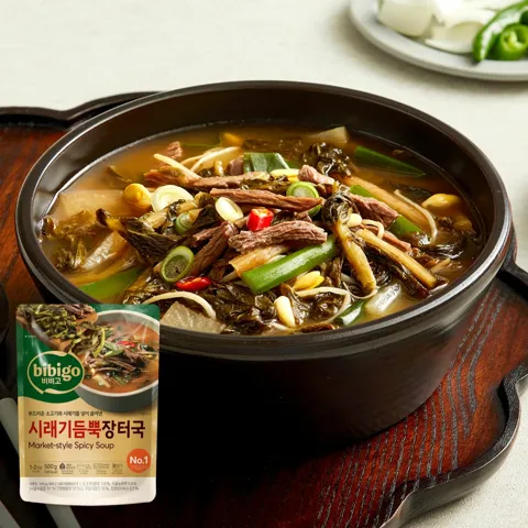 비비고 시래기 듬뿍장터국 500G