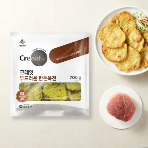 크레잇 부드러운 한돈육전 700g