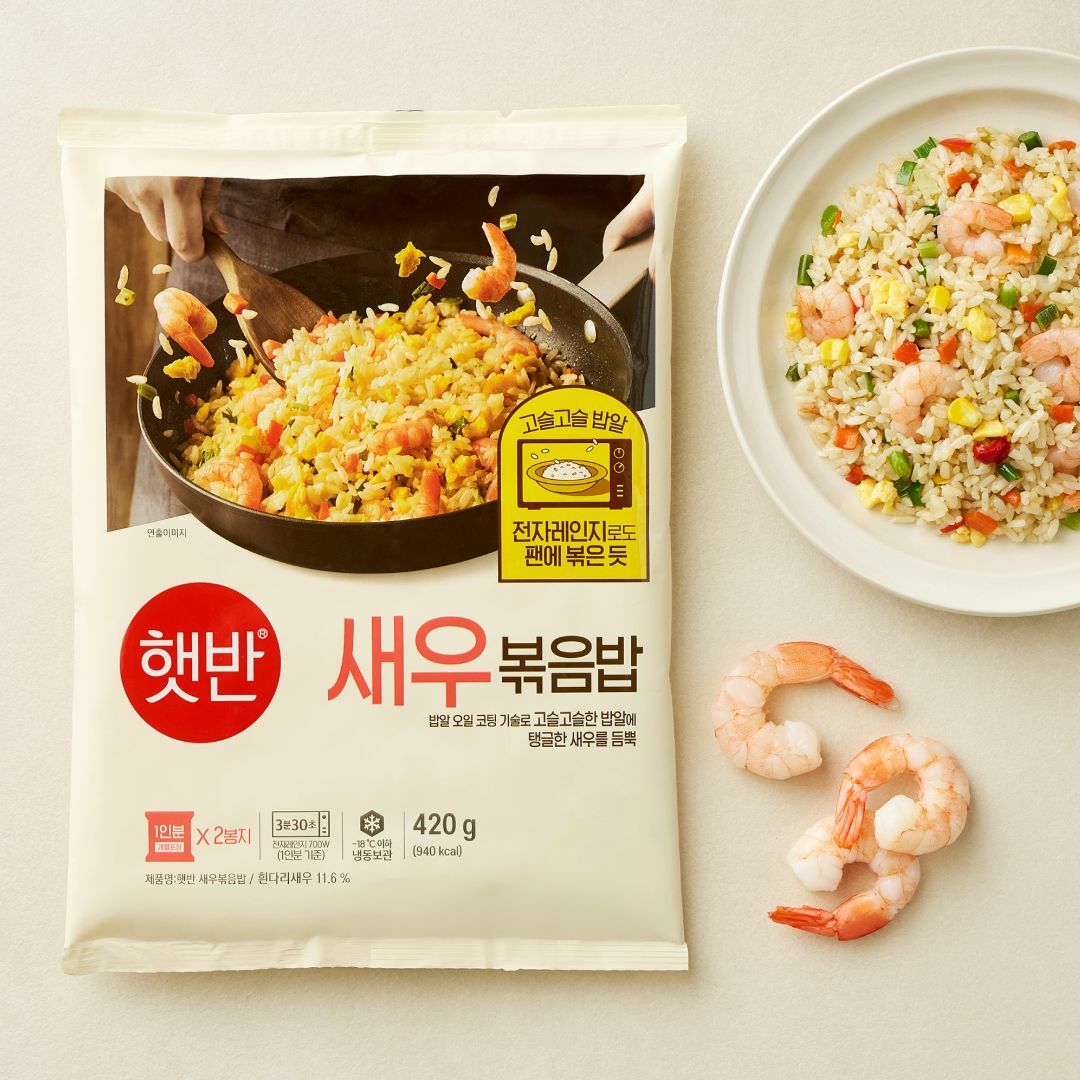 [CJ더마켓] 햇반 새우 볶음밥 420g