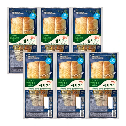 (냉동)비비고 순살 삼치구이 60gX6개