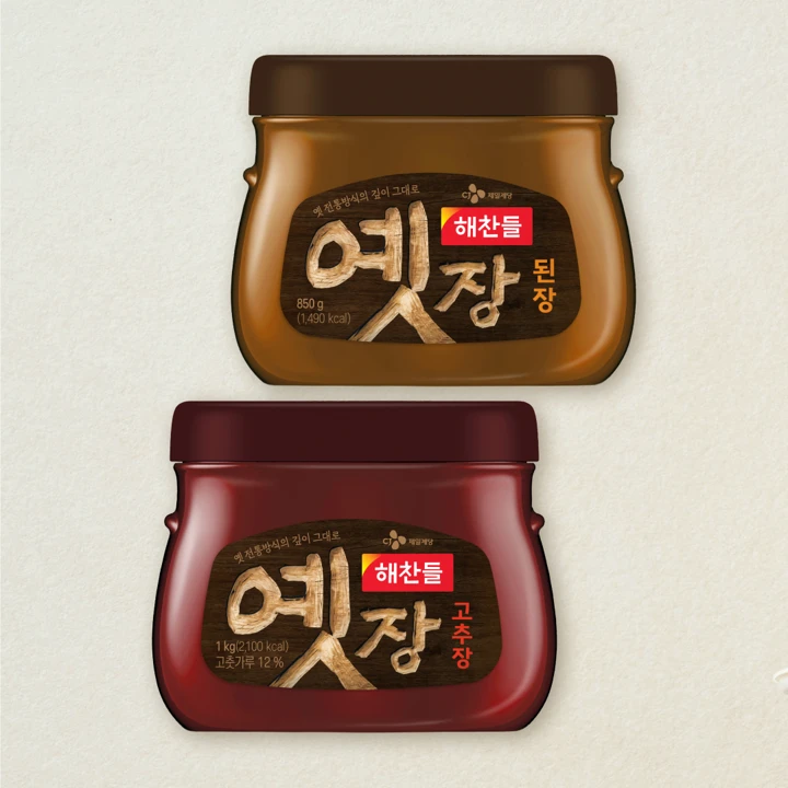 [무료배송]옛장 된장 850g+옛장 고추장 1kg