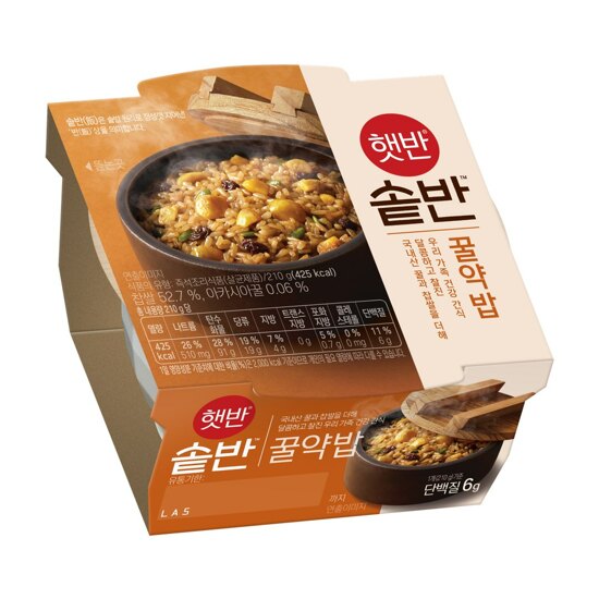 햇반 솥반 꿀약밥 210g | 상품상세 | CJ더마켓 - CJ제일제당 공식몰