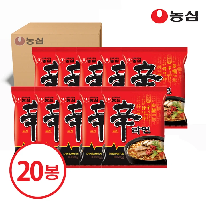 농심 신라면 120gX20봉