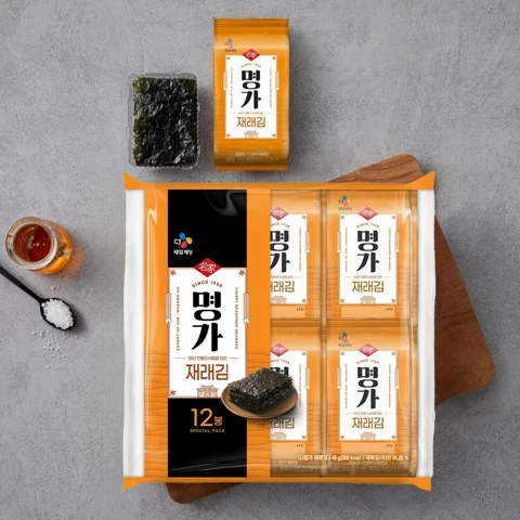 CJ명가 재래김 4gX12봉