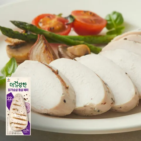 더건강한 닭가슴살 통살 페퍼 100g