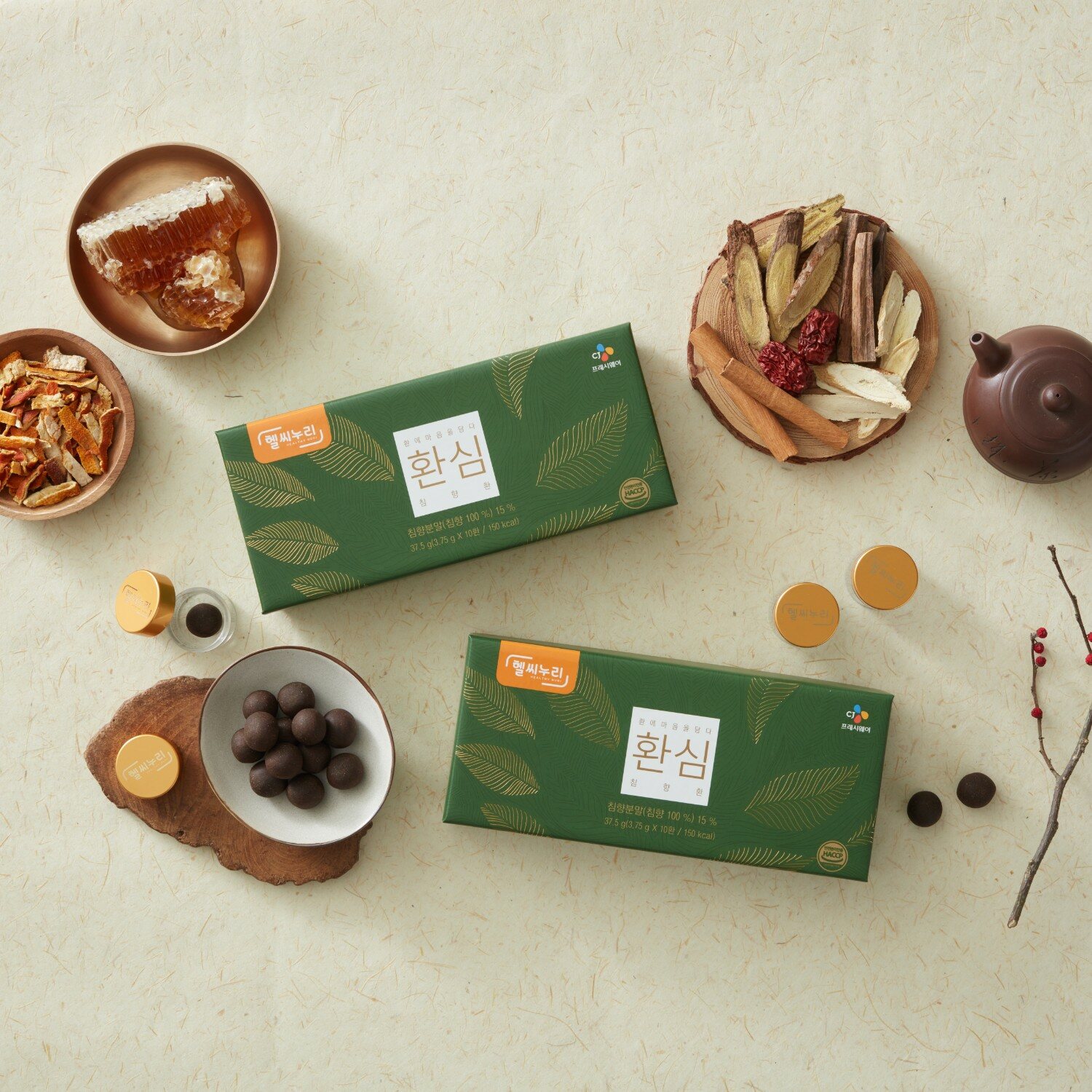 [26년설 선물세트]헬씨누리 침향환 환심 10환X6입(1BOX)