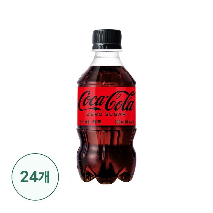 [행사]코카-콜라 제로 300ml x 24개