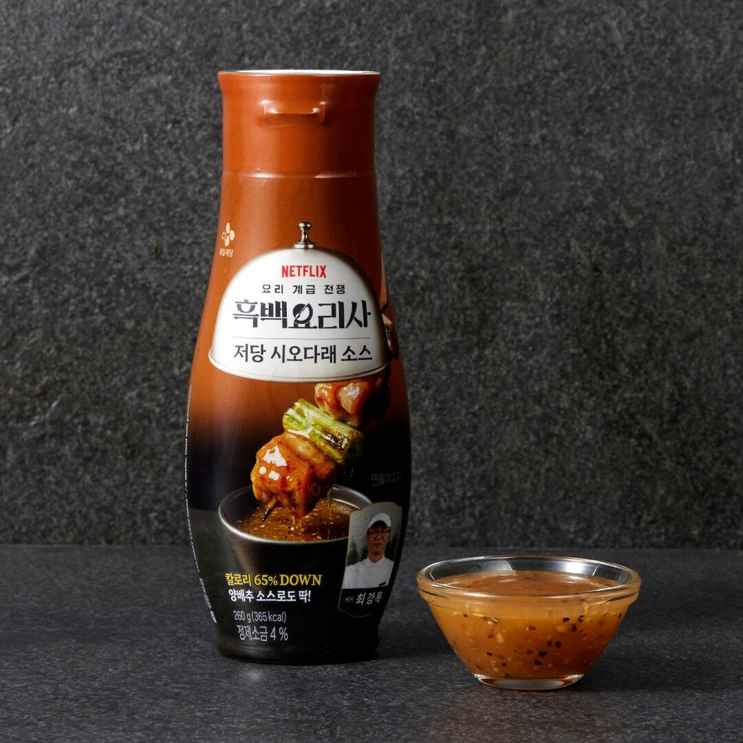CJ 흑백요리사 저당 시오다래소스 255g