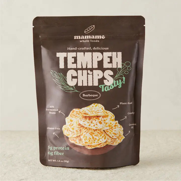 마마메 템페 칩스 바베큐 50g