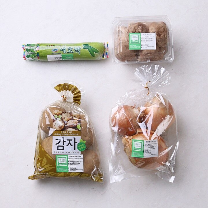 [행사]채소꾸러미(감자+양파+애호박+표고버섯)