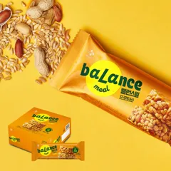 밸런스밀 프로틴바 피넛버터 34GX12개