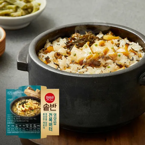 햇반솥반 전복버터영양밥 200gX18개(1box)
