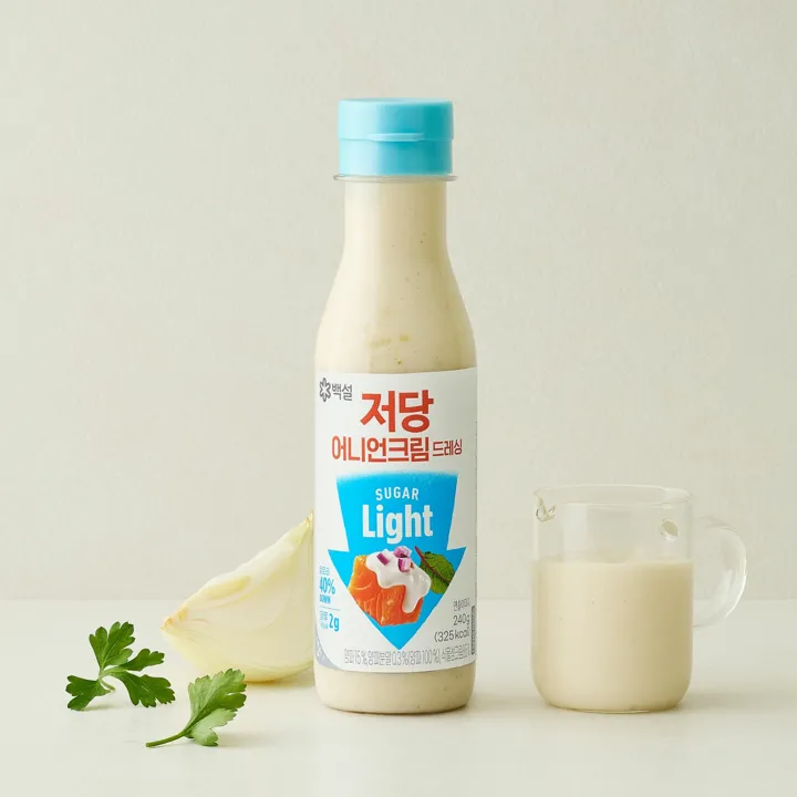 백설 저당 어니언크림드레싱240g