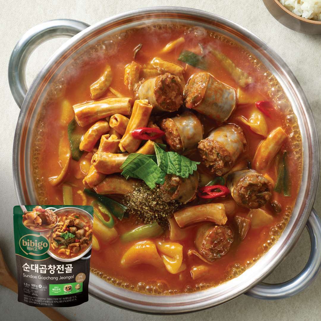 비비고 순대곱창전골 550g