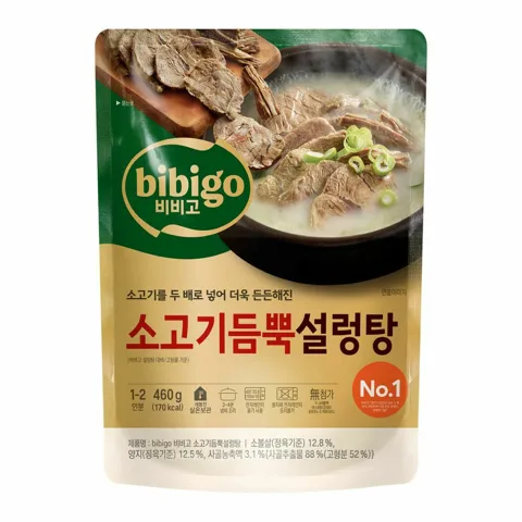 [80개한정]비비고 소고기듬뿍 설렁탕 460gX18개(1BOX)